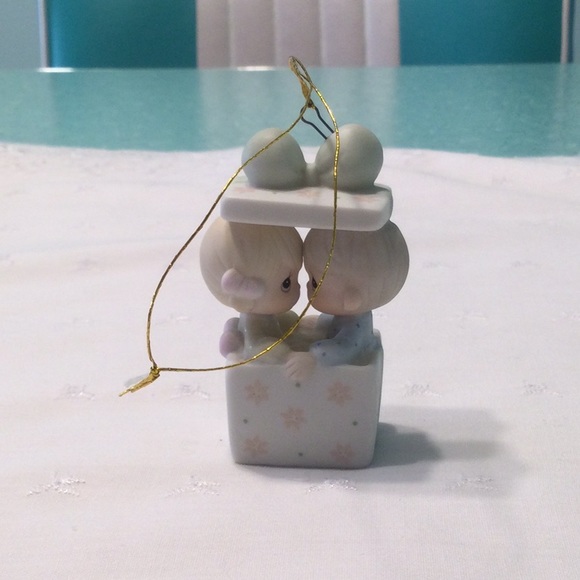 Precious Moments Porcelain 1st Christmas Ornament - Picture 2 of 6